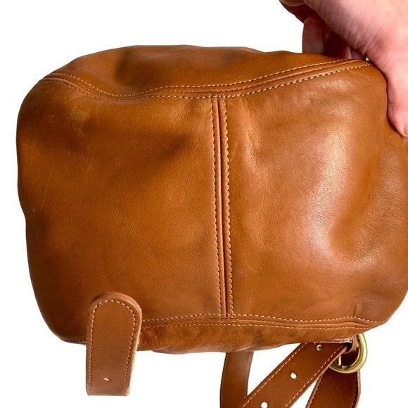 Coach vintage back sac 4134 backpack in British tan leather main image 4